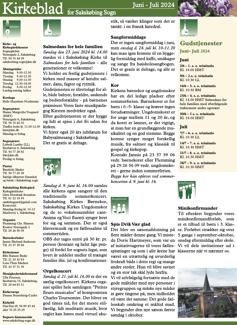 Kirkeblad juni-juli 2024