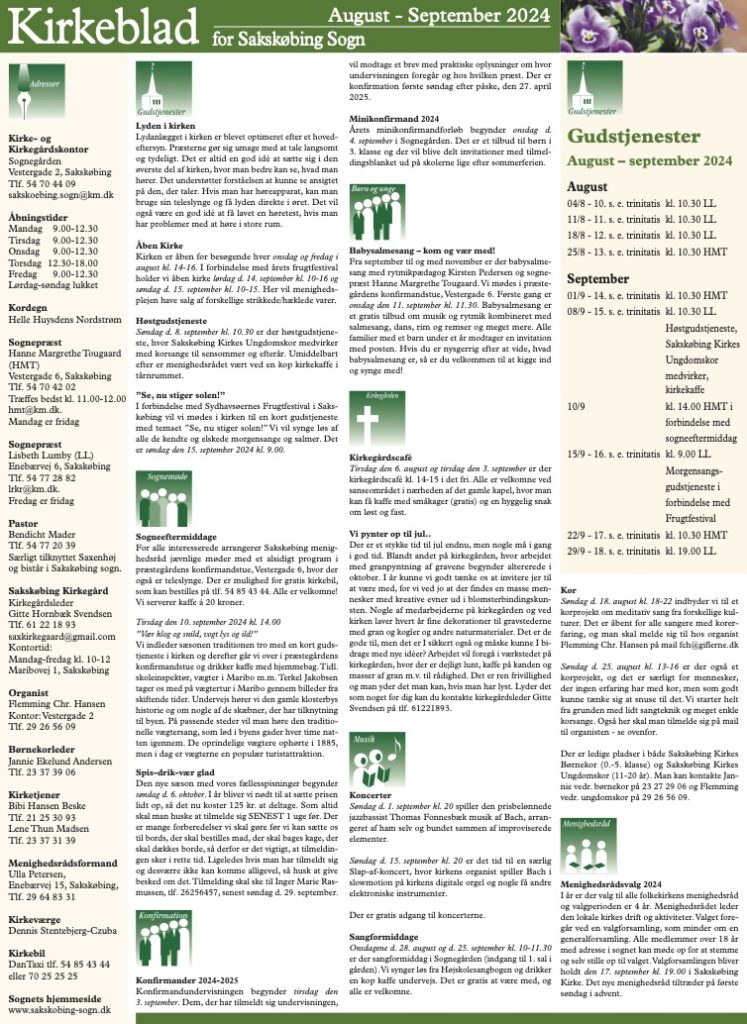 Kirkeblad august-september 2024